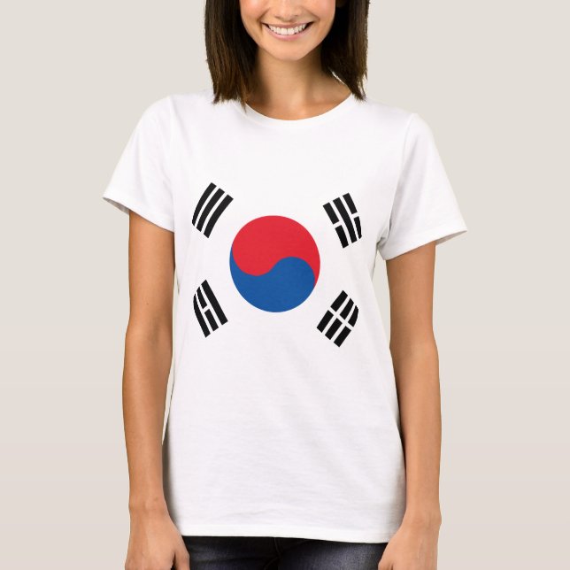 South Korea Flag T-Shirt (Front)