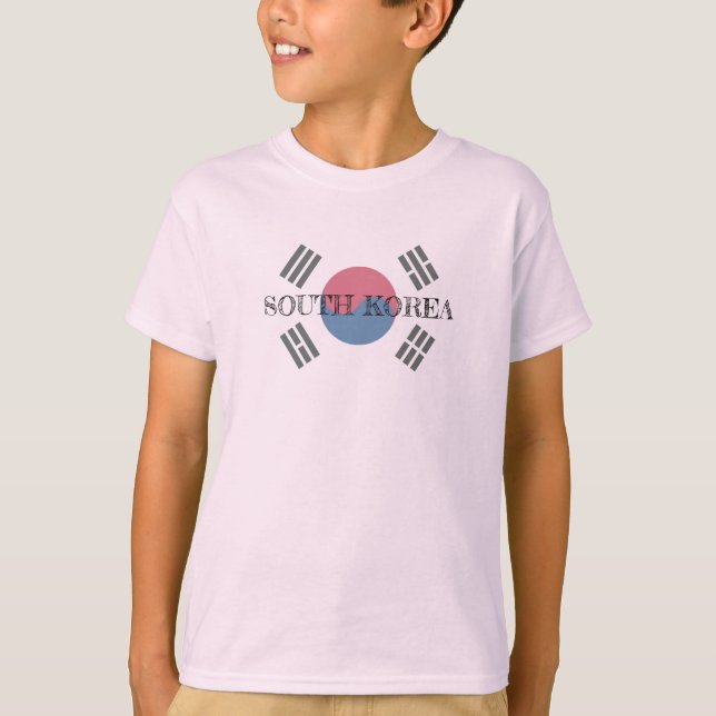 South Korea Flag T-Shirt (Front)