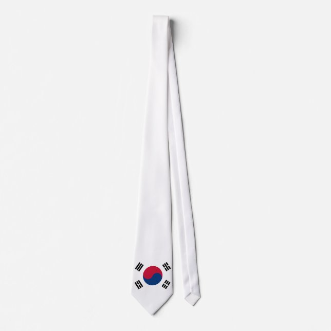 South Korea Flag Tie (Front)