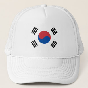 South Korea Flag Trucker Hat