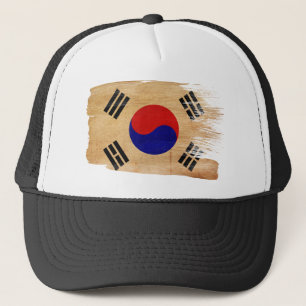 South Korea Flag Trucker Hat