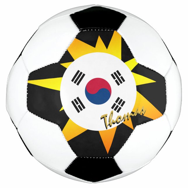 South Korea Football & Korean Flag / BANG Soccer Ball (Front)