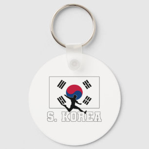 South Korea Football Soccer Team Key Ring