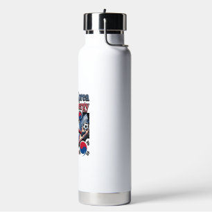 South Korea Goal Energy Skeleton Striker Nations B Water Bottle