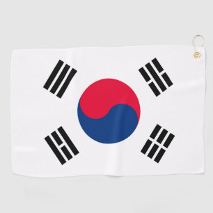South Korea Golf Towel
