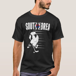 South Korea Ice Hockey Fans   Korean Hockey Team S T-Shirt