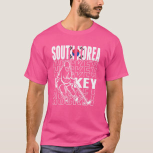 South Korea Ice Hockey Fans Korean Hockey Team Su T-Shirt