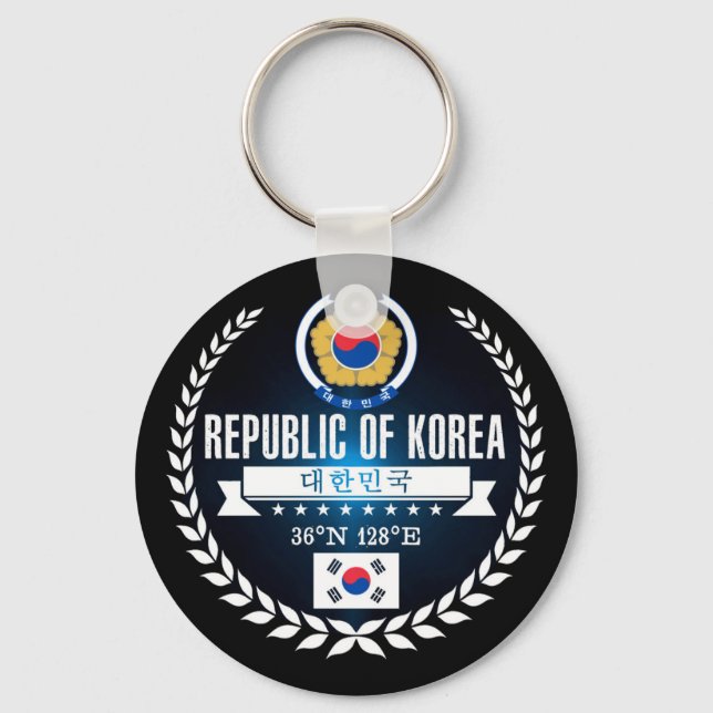 South Korea Key Ring (Front)