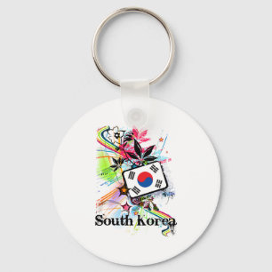 South Korea Key Ring