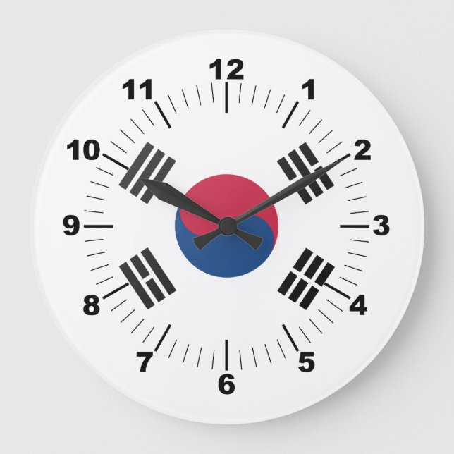 South Korea Large Clock (Front)