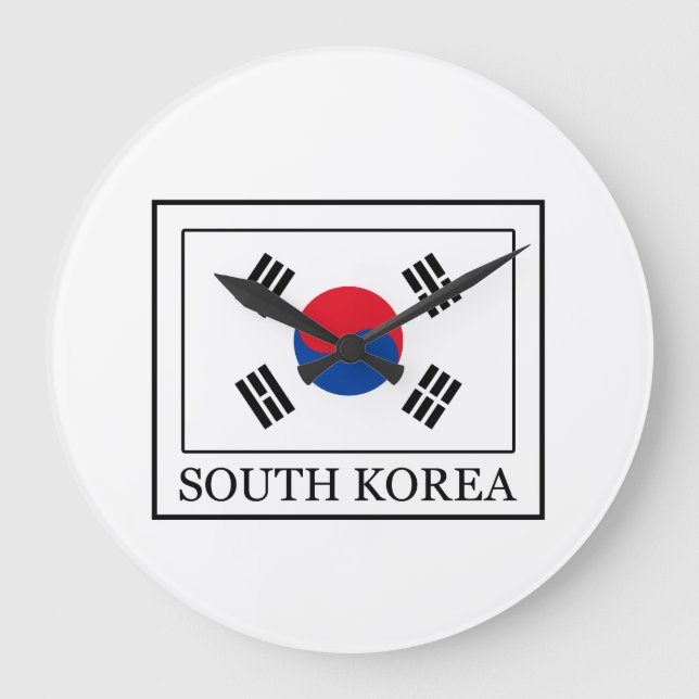 South Korea Large Clock (Front)