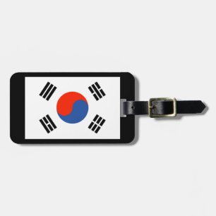 South Korea Luggage Tag