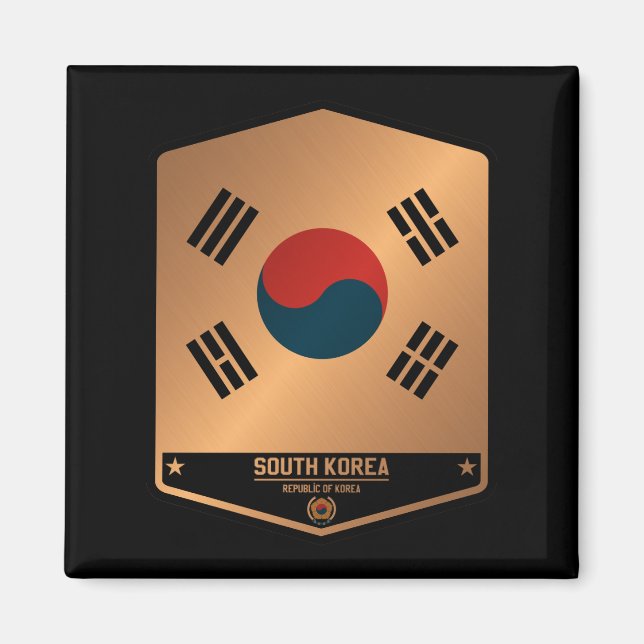 South Korea Magnet (Front)
