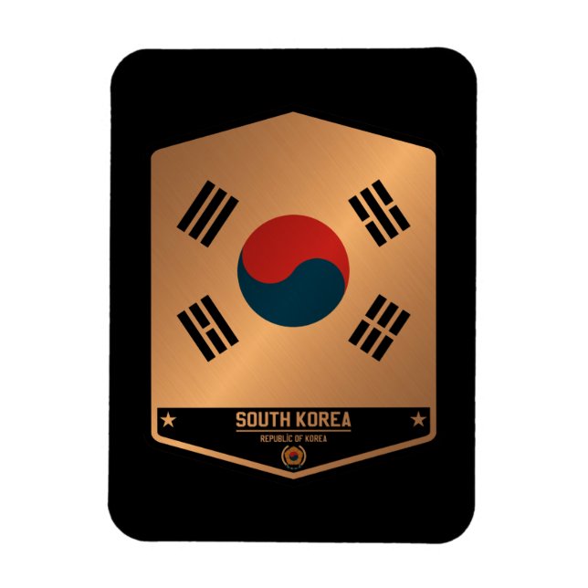 South Korea Magnet (Vertical)