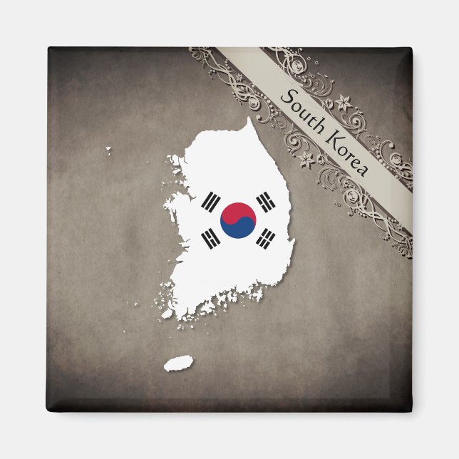South Korea Magnet (Front)