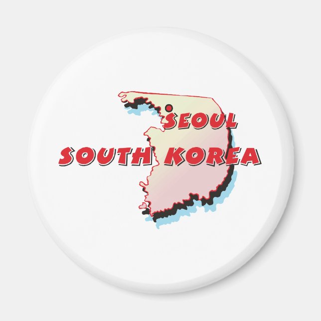 South Korea Magnet (Front)