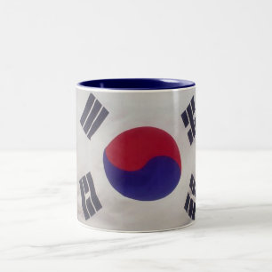South Korea -Mug- Two-Tone Coffee Mug