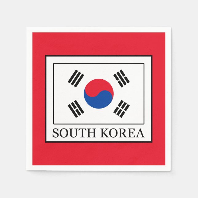 South Korea Napkin (Front)