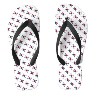 South Korea, patriotic Korean Flag fashion Jandals