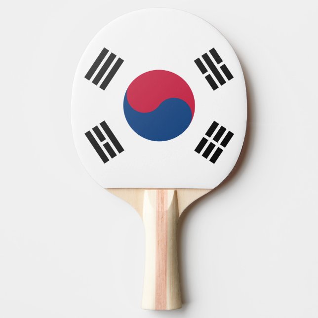 South Korea Ping Pong Paddle (Front)