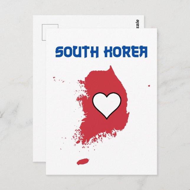 South Korea Postcard (Front/Back)