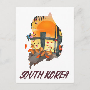 South Korea Postcard
