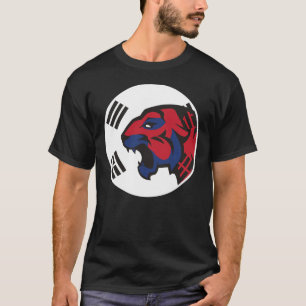 South Korea Siberian Tiger South Korean National T-Shirt