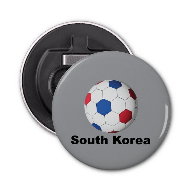South Korea Soccer Bottle Opener (Front)