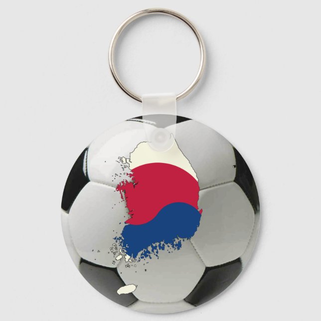 South Korea soccer Key Ring (Front)