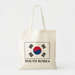 South Korea (South Korean) Flag Tote Bag