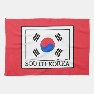 South Korea Tea Towel