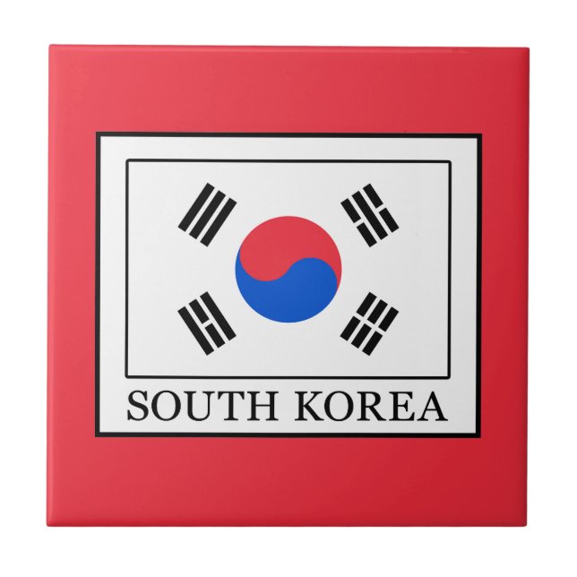 South Korea Tile (Front)