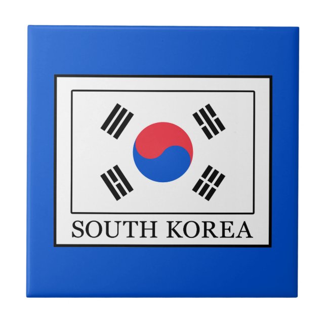 South Korea Tile (Front)