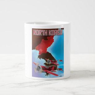 South Korea Vintage travel poster Large Coffee Mug