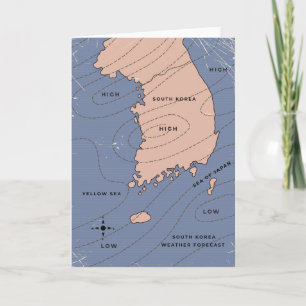 South Korea Weather Forecast Invitation
