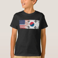 South Korean American Flag
