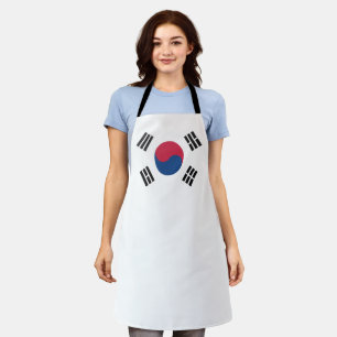 South Korean flag Apron