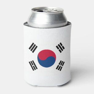 South Korean flag Can Cooler