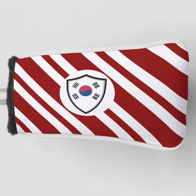 South Korean flag Golf Head Cover (Front)