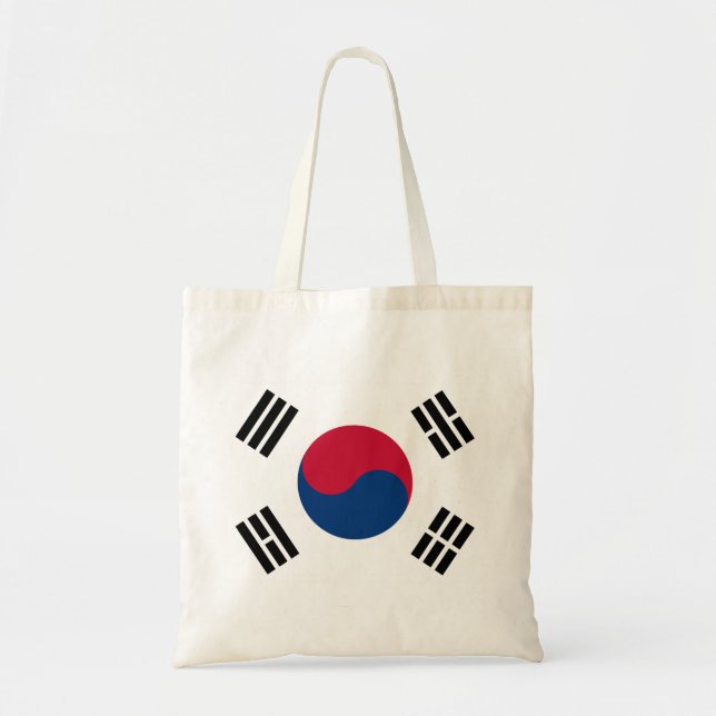 South Korean Flag Tote Bag (Front)