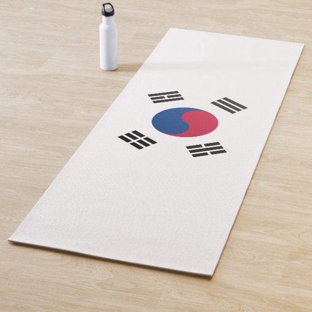 South Korean flag Yoga Mat (In Situ)