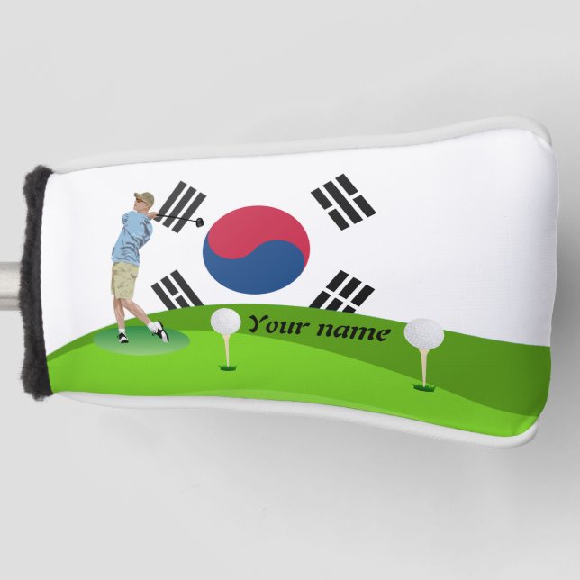 South Korean golfer Golf Head Cover (Front)