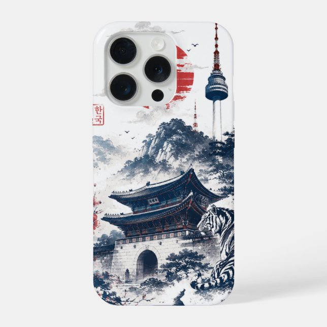 South Korean inspired iPhone Case (Back)