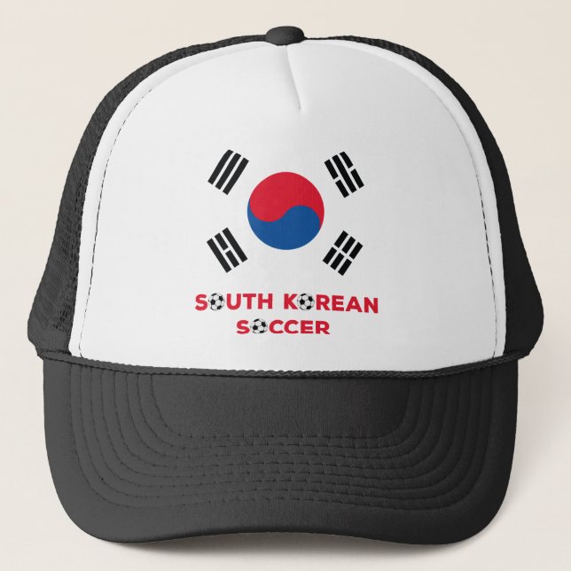 South Korean Soccer Trucker Hat (Front)