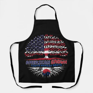 South Korean South Korea US American USA United Apron