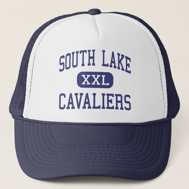 South Lake - Cavaliers - High - Saint Clair Shores Trucker Hat (Front)