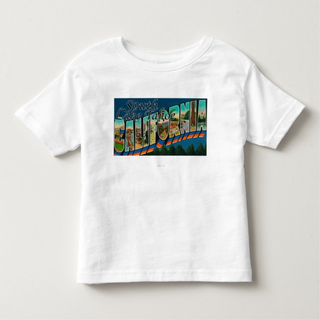 South Lake Tahoe, California Toddler T-Shirt (Front)