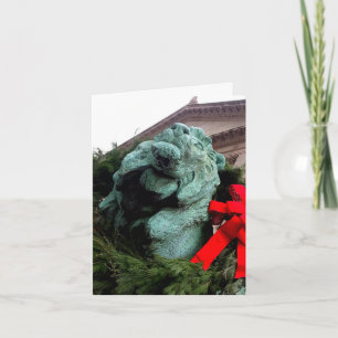 South Lion at the Art Institute of Chicago Card