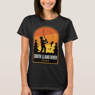 South Llano River Texas Fishing T-Shirt