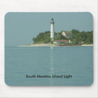 South Manitou Island Light Mouse Pad